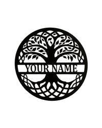 Tree of Life w name - LoneTree Designs